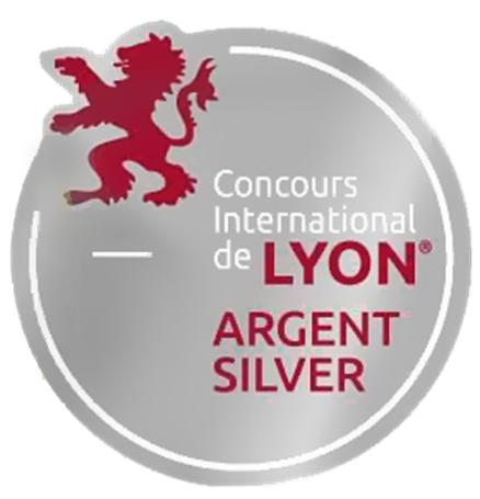 Médaille Argent Concours Lyon Vins